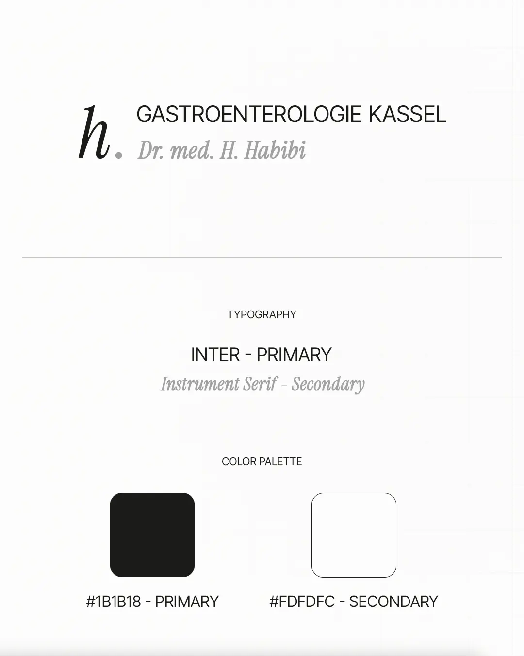 Gastroenterologie Kassel - Brand Identity