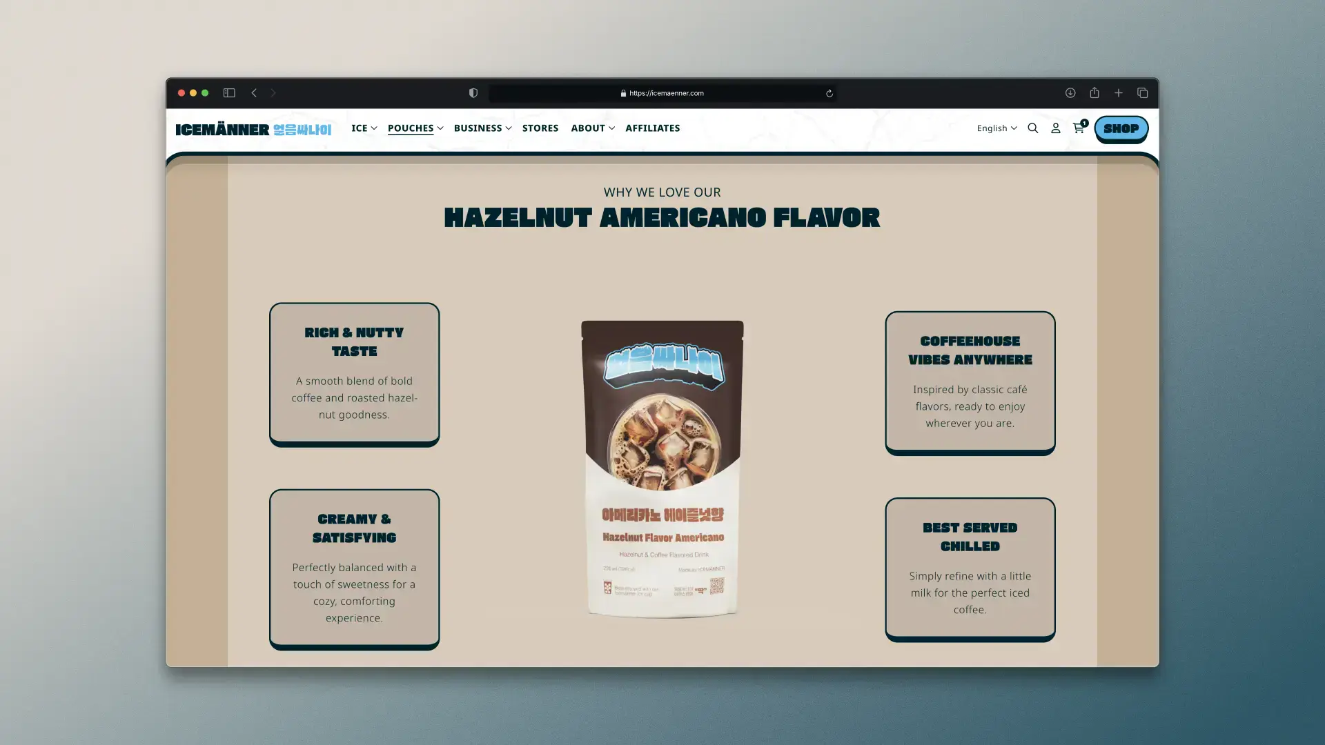 ICEMÄNNER - Desktop Product Page Product Explanation Graphic