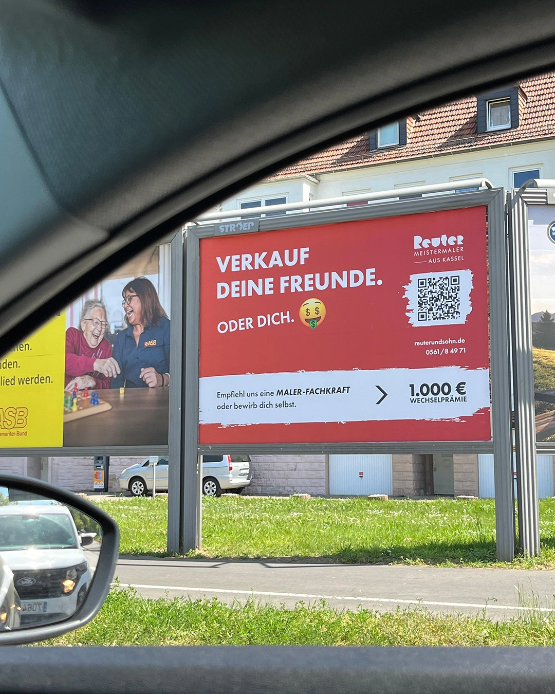Reuter & Sohn - Billboard for the Employee Referral Campaign